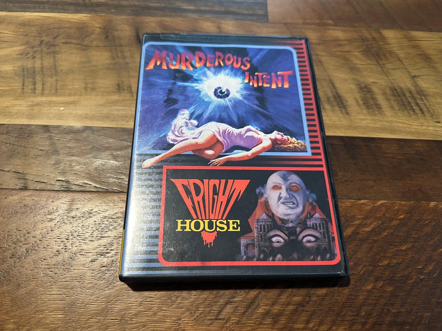 Murderous Intent & Fright House (DVD, Vinegar Syndrome, Very Rare, OOP)
