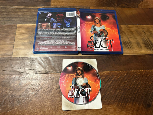 The Sect (Blu ray, Scorpion Releasing, Dario Argento 90’s Classic)
