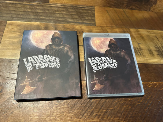 Grave Robbers 1989 (Blu ray, Vinegar Syndrome, 80's Horror, Slipcover, NEW)