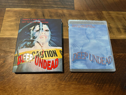 Deep Undead Blu ray-Vinegar Syndrome Partner Label-Slipcover-NEW