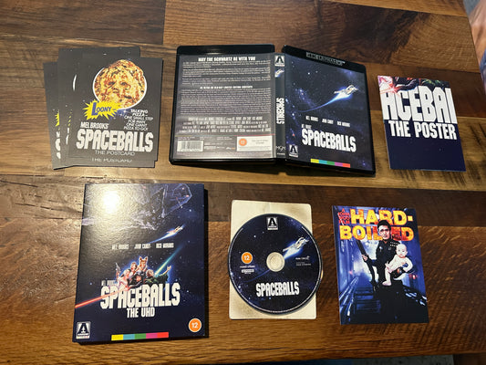 Spaceballs (4K Ultra HD, Arrow Video, Slipcover, Artcards, Mel Brooks)