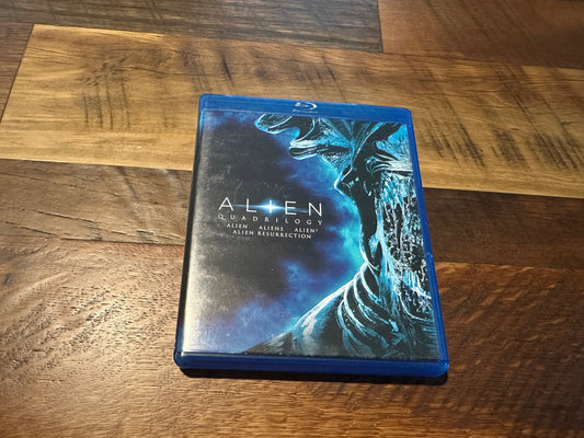 Alien Quadrilogy Blu ray-20th Century Fox-4 Movies-Sci Fi Classics-