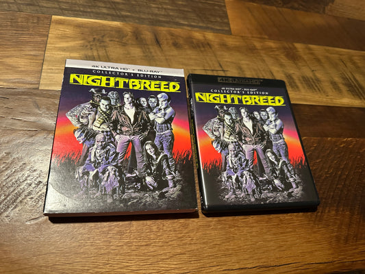 Nightbreed (4K Ultra HD/Blu ray, Scream Factory, 4 Disc, Collector’s Ed)