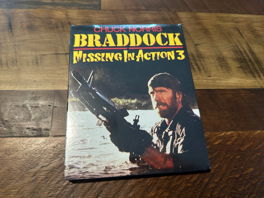 Missing In Action 3 (Blu ray, Kino Lorber, Slipcover, Chuck Norris, NEW)