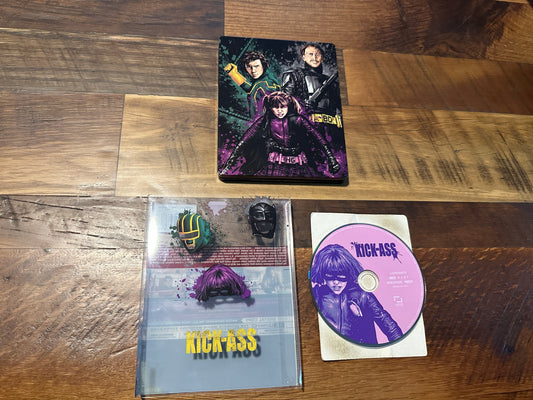 Kick-Ass 4K Ultra HD-Lionsgate-Slipcover-Steelbook-Widescreen-No Digital