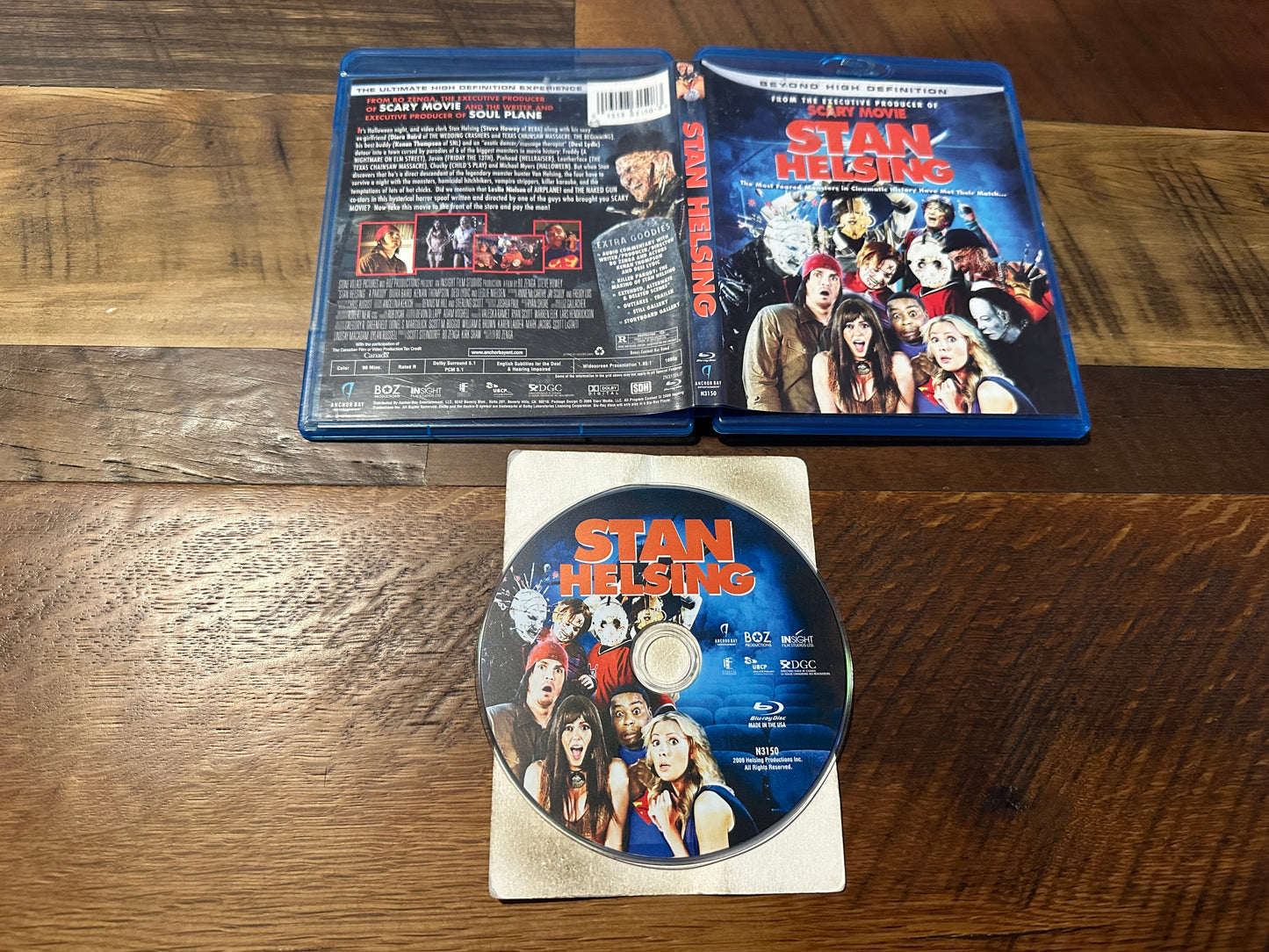 Stan Helsing (Blu ray, Anchor Bay, Widescreen, 2009 Classic)