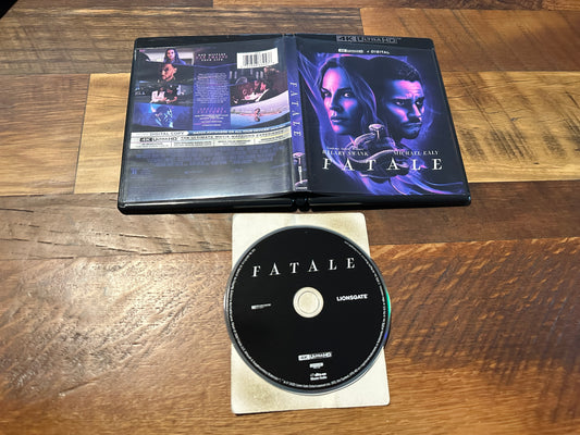 Fatale (4K Ultra HD, Lionsgate, 2 Disc, Hilary Swank Classic, No Digital)