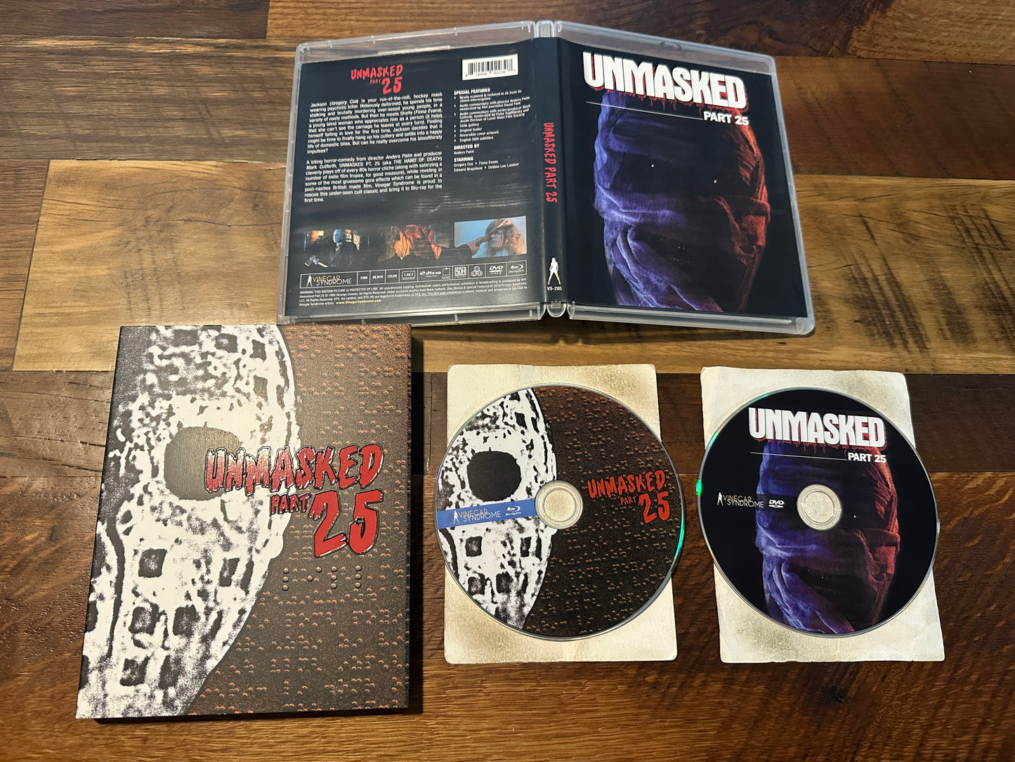 Unmasked Part 25 (Blu ray, Vinegar Syndrome, OOP Slipcover, 80’s Horror)