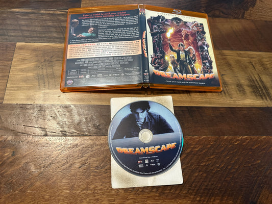 Dreamscape (Blu ray, Scream Factory, Collector’s Edition, 80’s Classic)