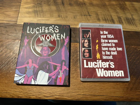 Lucifer’s Women Blu ray-Vinegar Syndrome-Slipcover-70’s Classic-NEW