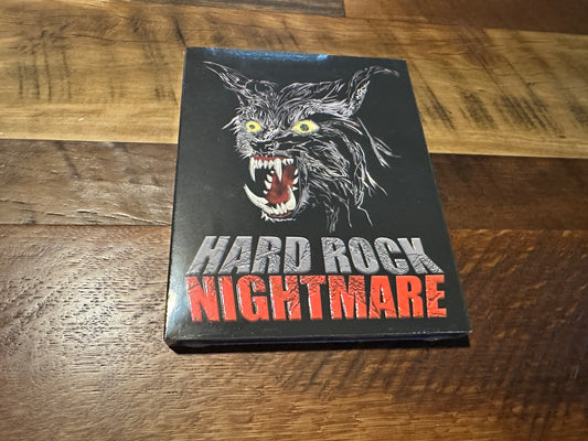 Hard Rock Nightmare (Blu ray, Dark Force, Embossed Slipcover, NEW)