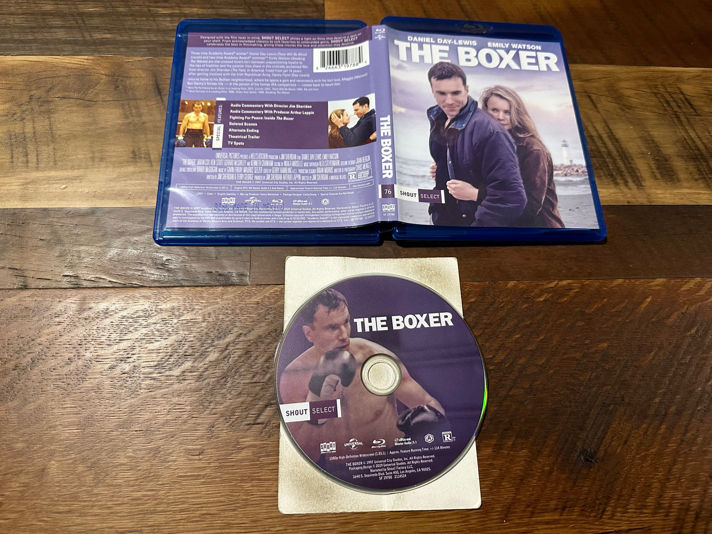 The Boxer Blu ray-Shout Select-90’s Classic-Widescreen-