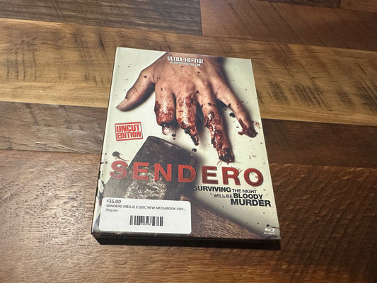 Sendero Blu ray/DVD-Limited Ed 500 Made-Shock Entertainment-Region B-NEW