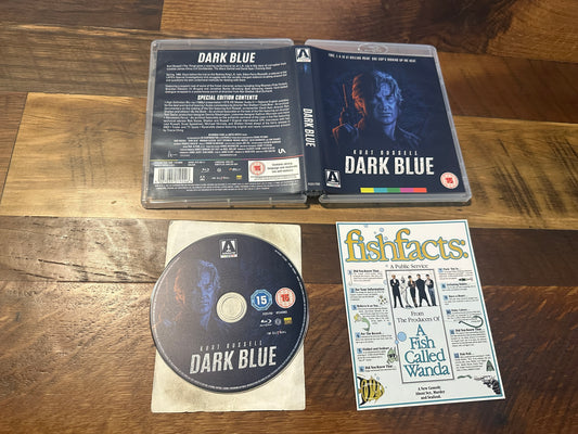 Dark Blue Blu ray-Arrow Video-Kurt Russell Classic-Widescreen-Region B