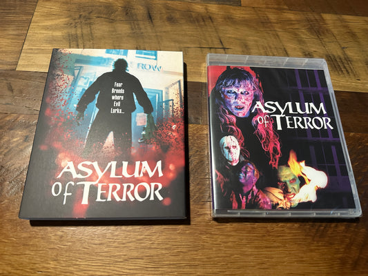 Asylum Of Terror (Blu ray, Vinegar Syndrome, Slipcover, Horror Classic, NEW)