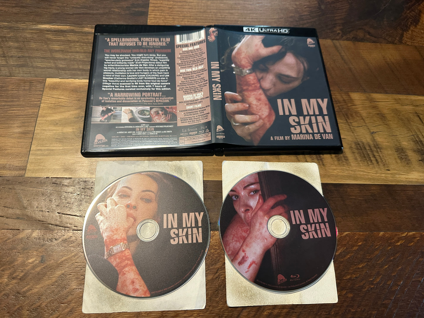 In My Skin 4K Ultra HD/Blu ray-Severin Films-2002 Horror-Widescreen