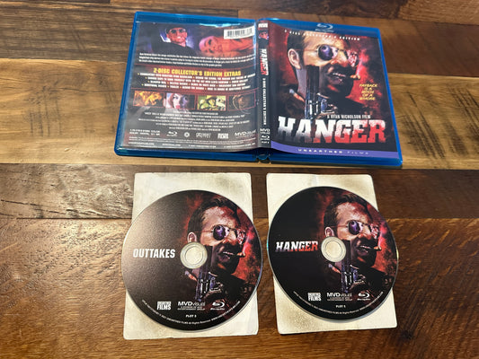 Hanger (Blu ray, Unearthed Films, Ryan Nicholson Horror, 2 Disc Collector’s Ed)