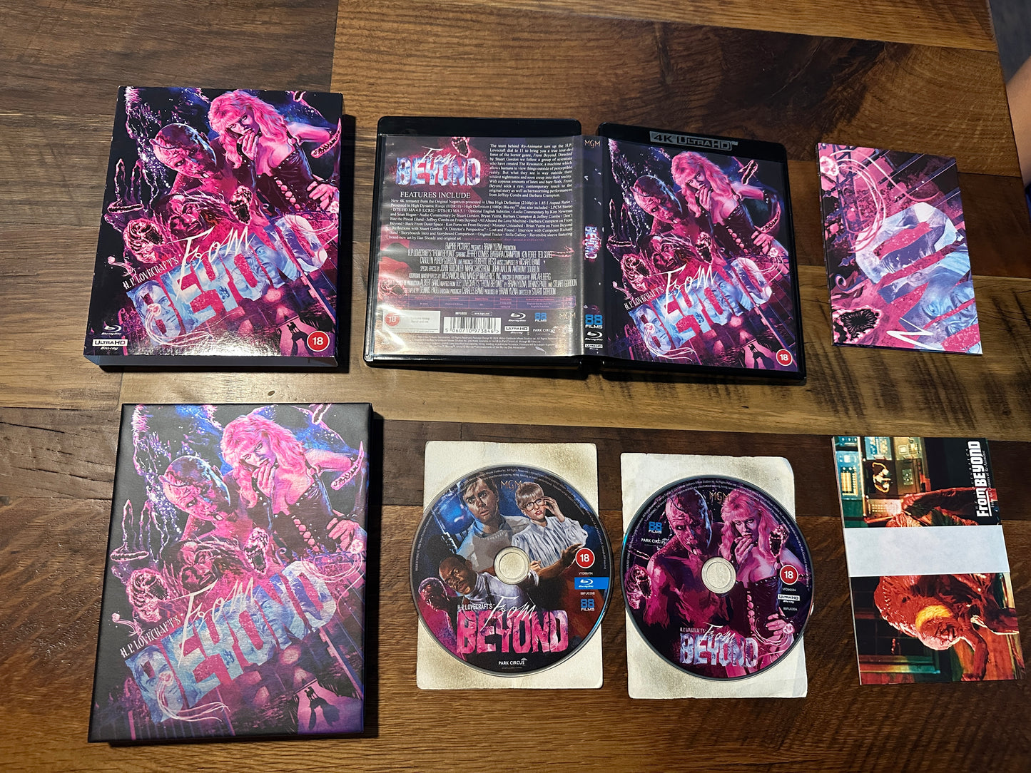 From Beyond (4K Ultra HD/Blu ray, 88 Films, 2 Disc, Region B, Slipcover)