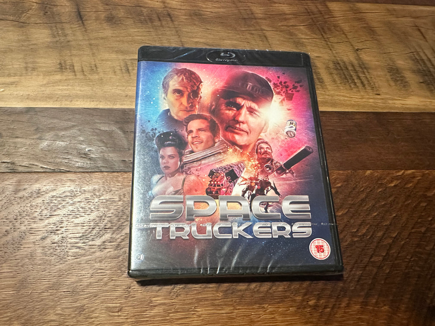 Space Truckers Blu ray-Second Sight-Region B-90’s Classic-NEW-