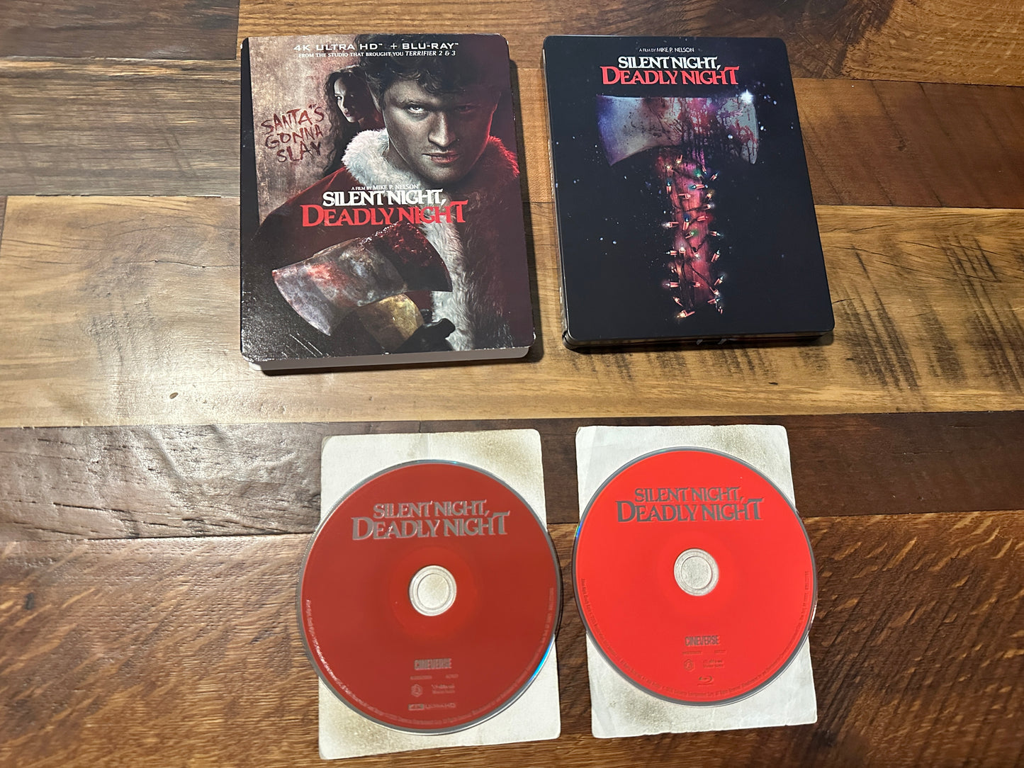 Silent Night Deadly Night (4K Ultra HD, Steelbook, Cineverse, Slipcover)