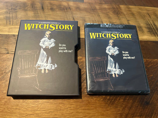 Witchstory 4K Ultra HD-Vinegar Syndrome-Hard Slipcover-New/Sealed