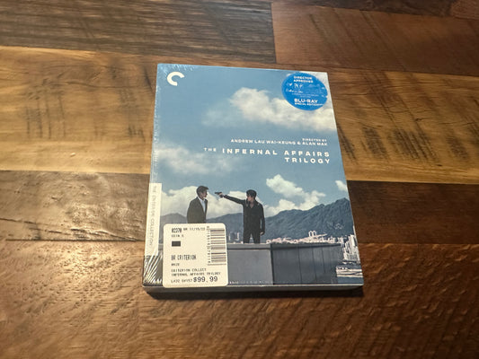 The Infernal Affairs Trilogy Blu ray-Criterion Collection-Special Edition-NEW