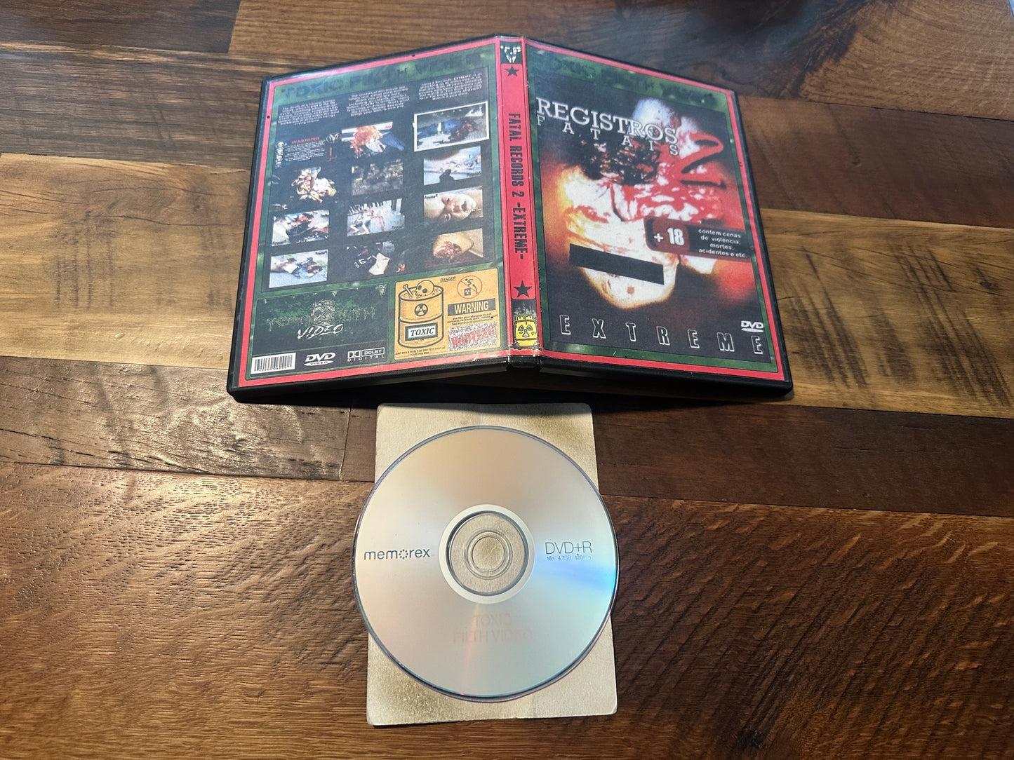 Registros Fatais 2: (DVD-R, Extreme Shockumentary, Distributing)