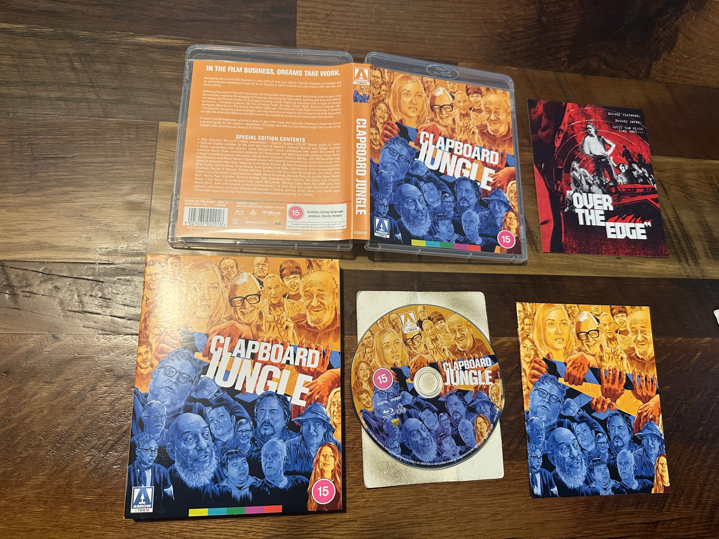 Clapboard Jungle (Blu-ray, Arrow Video, Region Free, Slipcover, Special Ed)