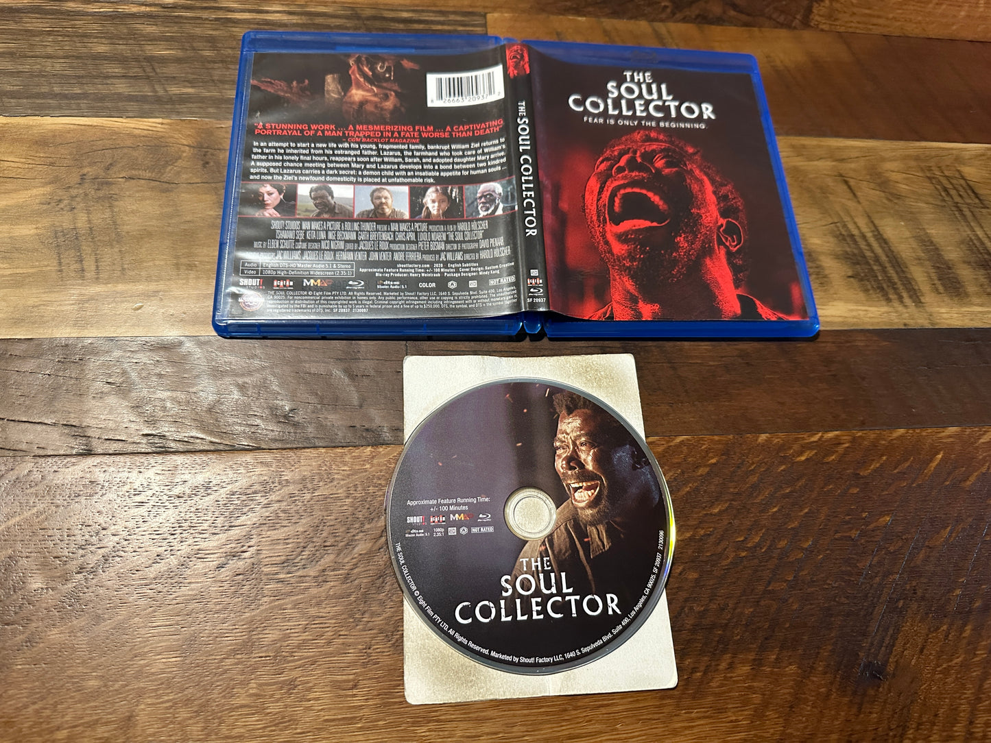 The Soul Collector (Blu ray, Scream Factory, 2020 Classic Horror, Widescreen)