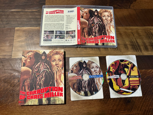 The Corruption of Chris Miller (Blu ray, Vinegar Syndrome, OG Slipcover)