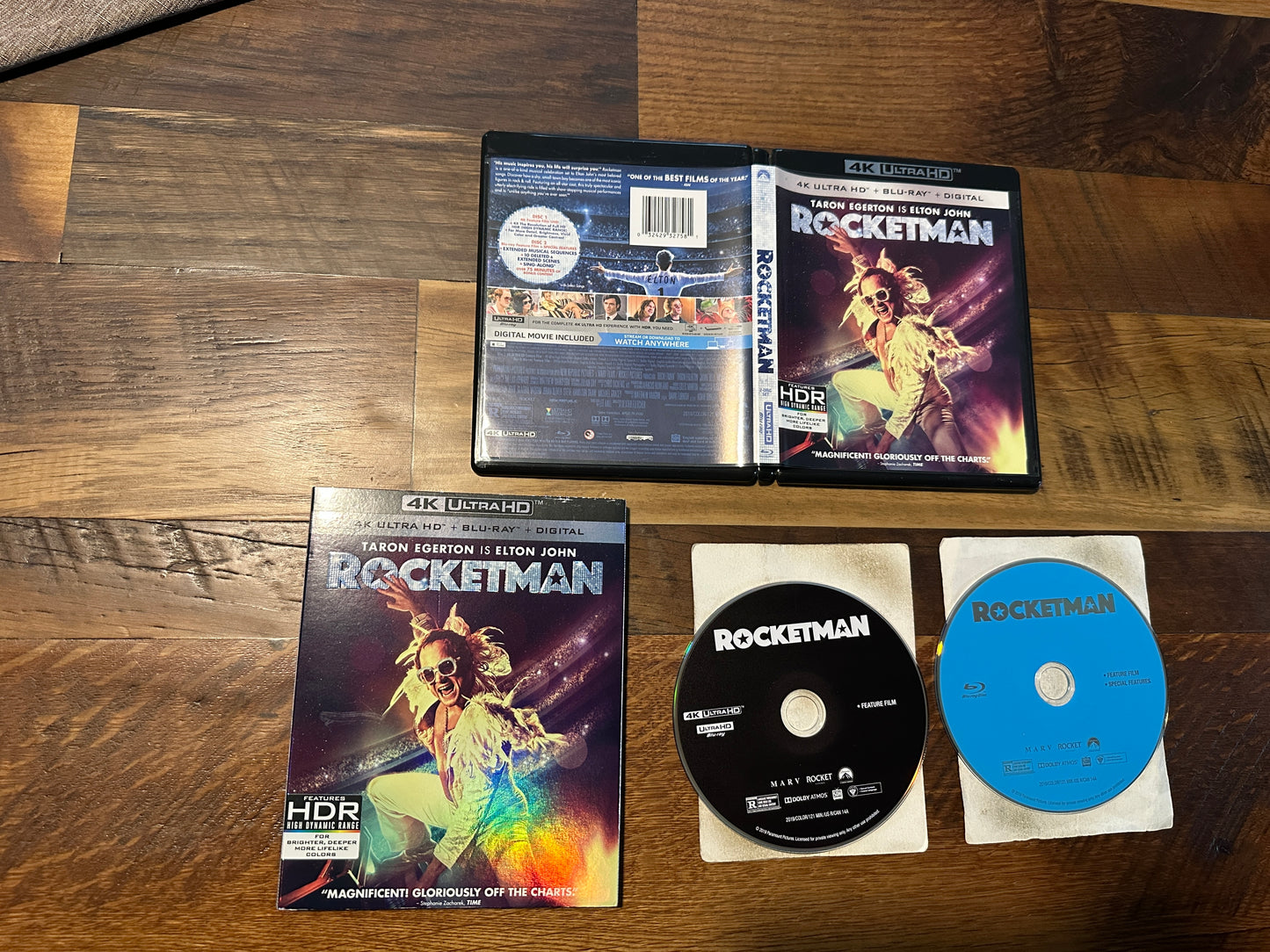 Rocket Man 2019 (4K Ultra HD/Blu ray, 2 Disc, Slipcover, No Digital)