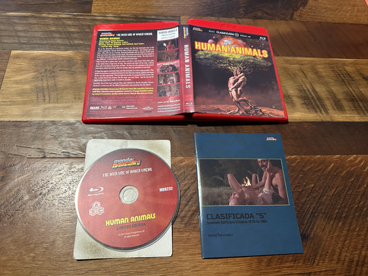 Human Animals (Blu ray, Mondo Macabro, Limited Edition, Red Case)