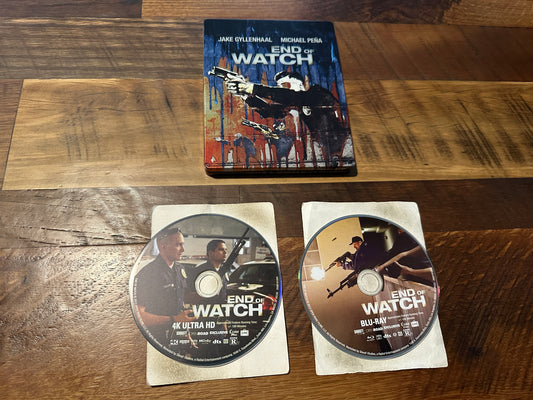 End Of Watch (4K Ultra HD/Blu ray, Shout, Steelbook, 2 Disc, Classic)