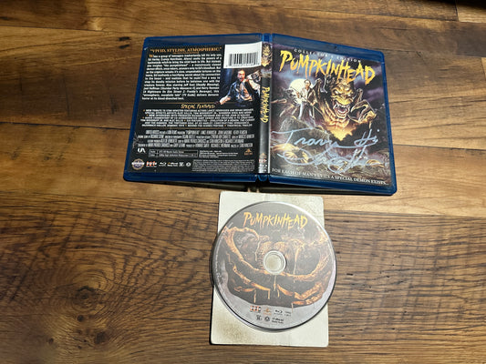 Pumpkinhead (Blu ray, Scream Factory, Collector’s Ed, Lance Henriksen Signed)