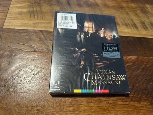 The Texas Chainsaw Massacre 2003 (4K Ultra HD, Arrow Video-Slip, Limited Ed, NEW)