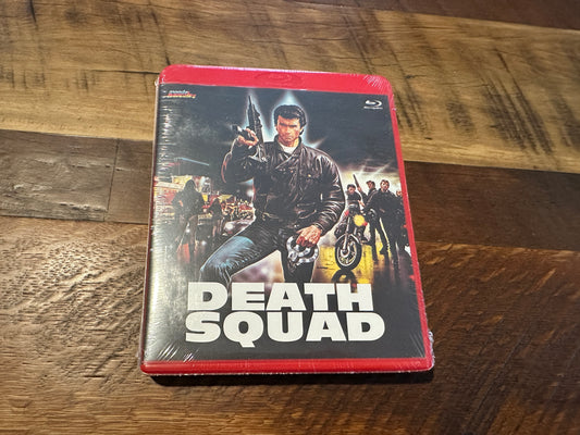 Death Squad (Blu ray, Mondo Macabro, Limited Ed, Red Case, NEW)