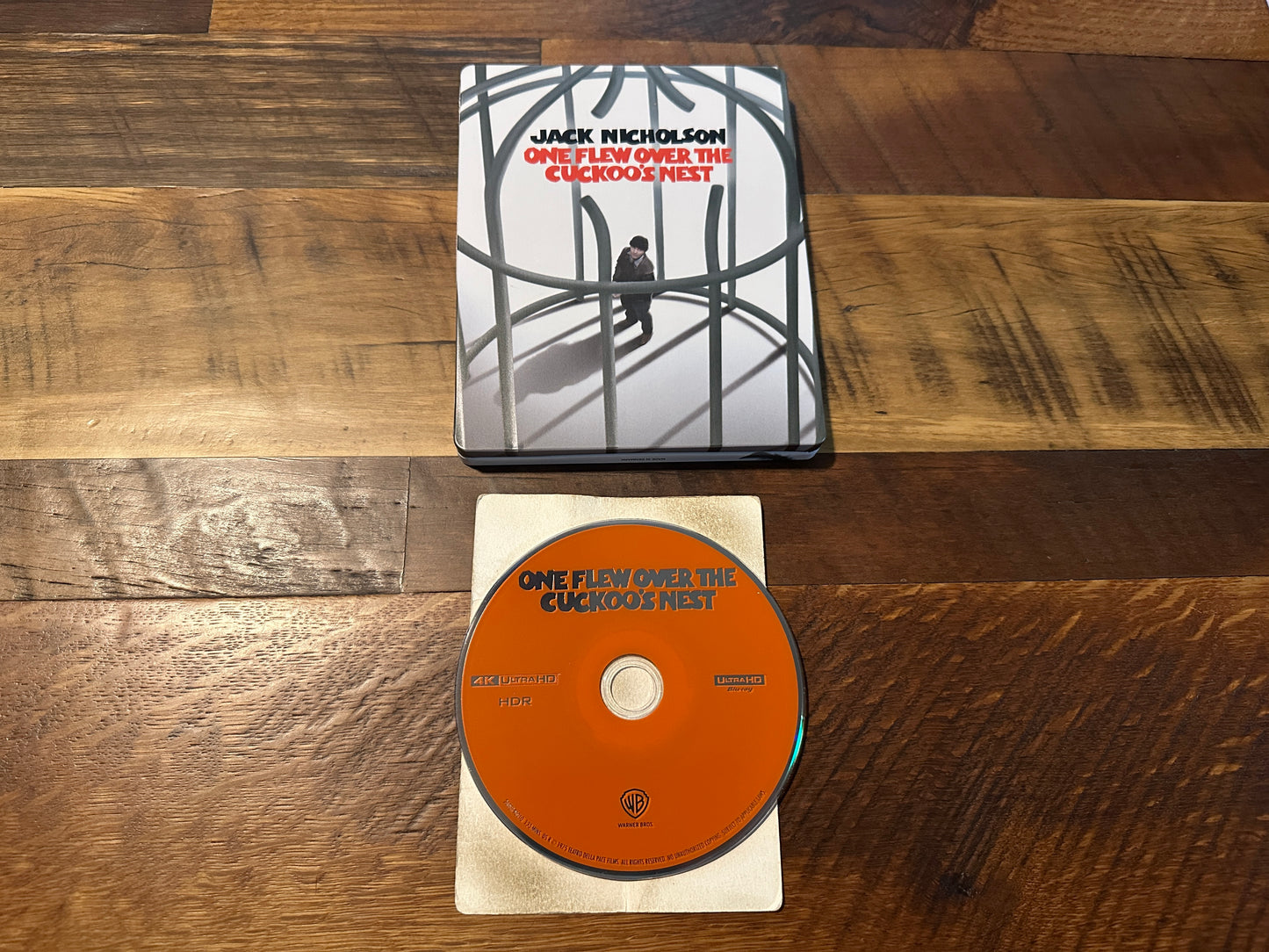 One Flew Over The Cuckoo’s Nest (4K Ultra HD, Steelbook, Limited Ed, No Digital)