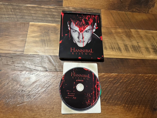 Hannibal Rising Blu ray-Lionsgate-Steelbook-Classic Horror-No Digital