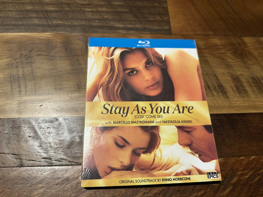 Stay As You Are Blu ray-Cult Epics-Slipcover-Nastassja Konami-NEW