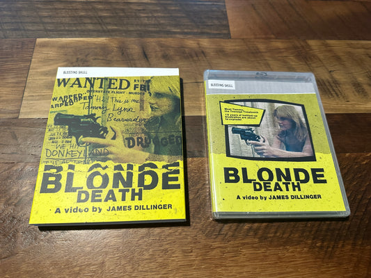 Blonde Death (Blu ray, Vinegar Syndrome Partner Label, OOP Slipcover, NEW)