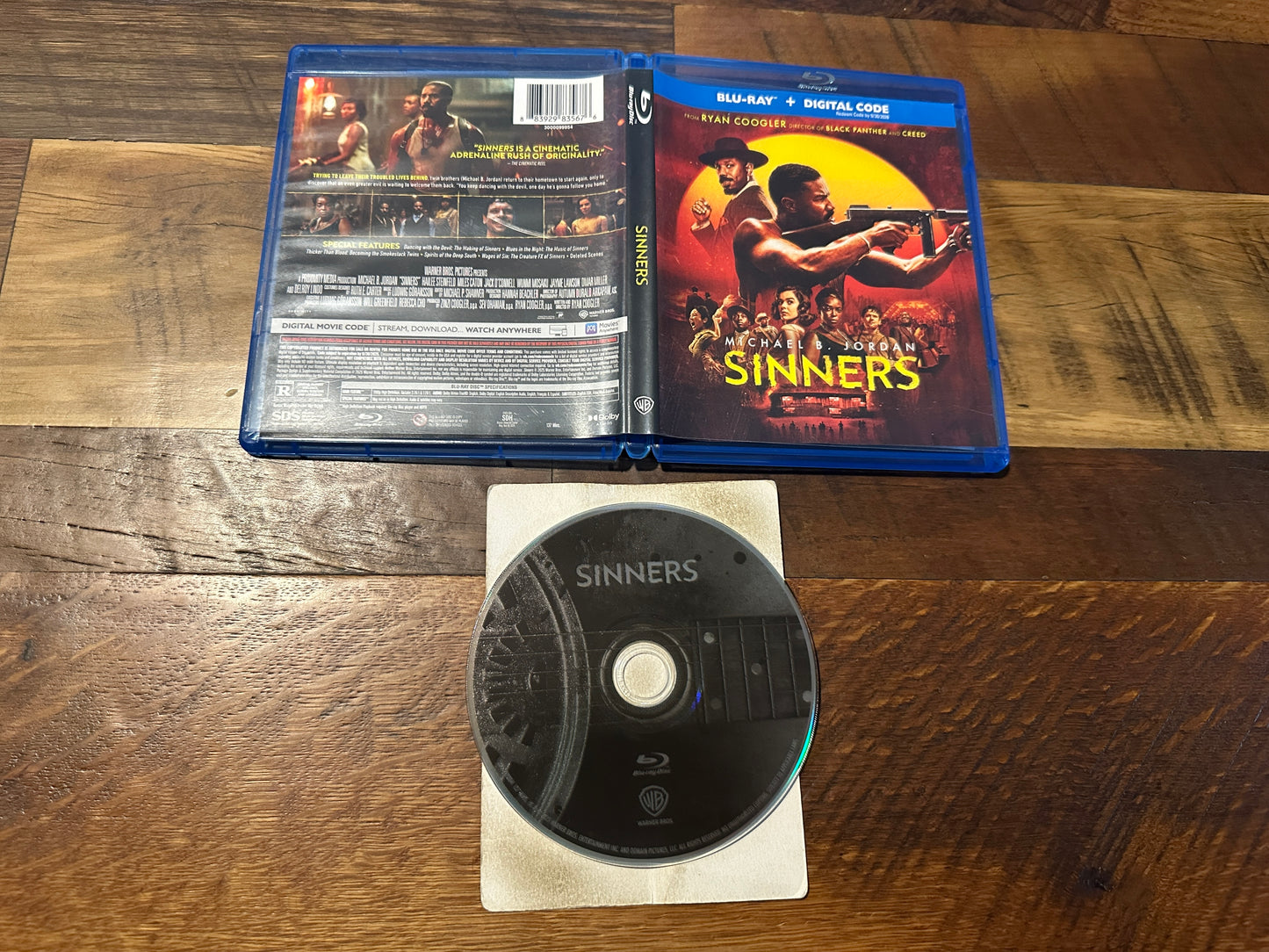 Sinners (4K Ultra HD, Warner Bros, Michael B Jordan Classic, No Digital)