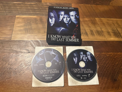 I Know What you Did Last Summer 4K Ultra HD/Blu ray-Steelbook-No Digital
