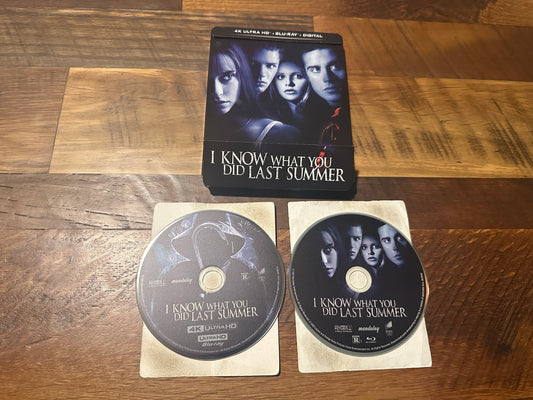 I Know What you Did Last Summer 4K Ultra HD/Blu ray-Steelbook-No Digital
