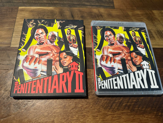 Penitentiary II Blu ray-Vinegar Syndrome-OOP Slipcover-80’s Classic-NEW