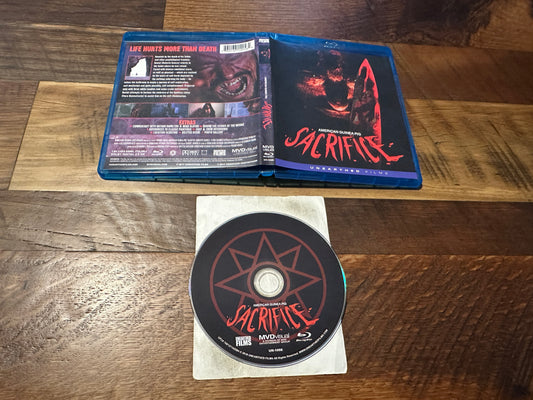 Sacrifice Blu ray-Unearthed Films-American Guinea Pig-Obscure Horror