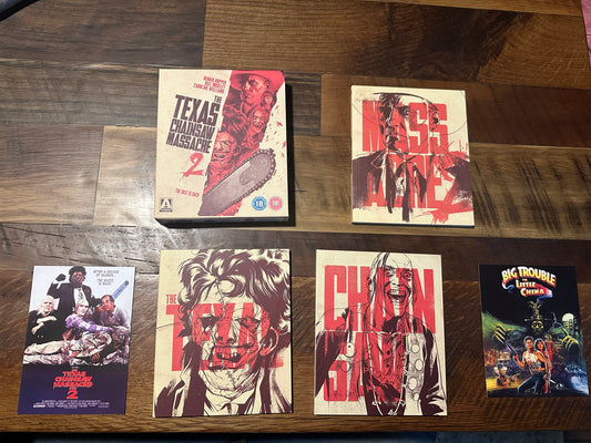 The Texas Chainsaw Massacre 2 (Blu ray, Arrow Video, Limited Edition, Region B)