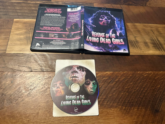 Revenge Of The Living Dead Girls Blu ray-Severin Films-80’s Horror Classic