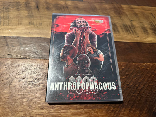 Anthropophagous 2000 DVD-Massacre Video-Classic Horror-OOP-NEW