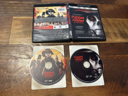 Puppet Master The Littlest Reich (4K Ultra HD/Blu ray, RLJE Films)