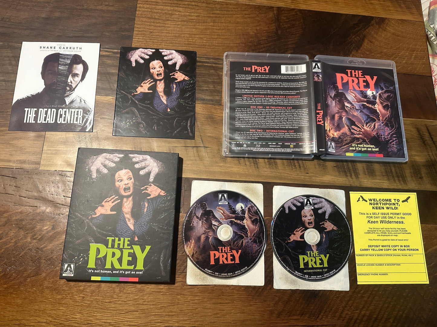 The Prey (Blu ray, Arrow Video, Rare Slipcover, Booklet,Limited Ed)
